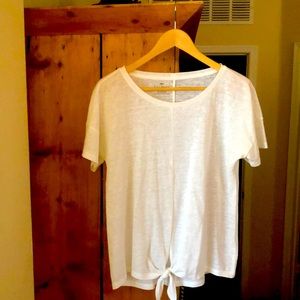 Women’s Talbot linen blend  top